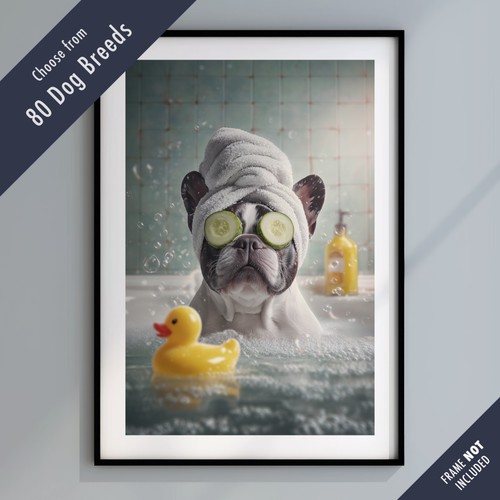 Funny dog bath - funny,