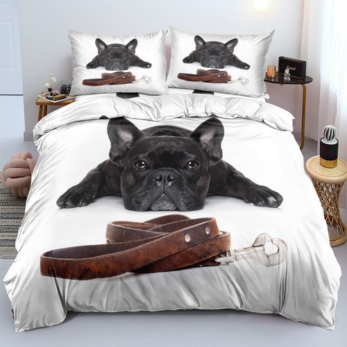 French bulldog quilt - french, cover