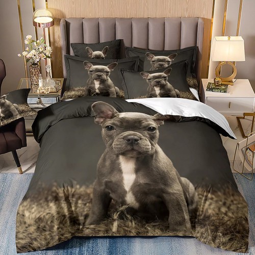 French bulldog duvet cover - bulldog,