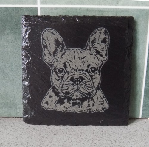 New engraved french bulldog - 'french, bulldog'