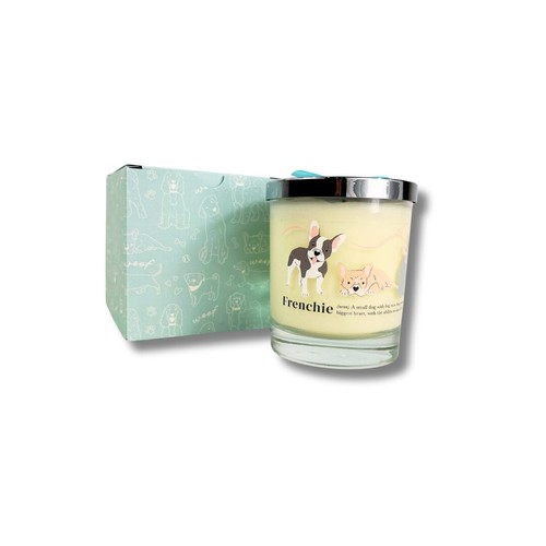 Candle gift french bulldog - candle,