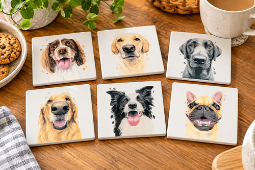 Dog breed design single - dog,