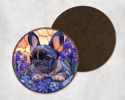 French bulldog lavender - french,
