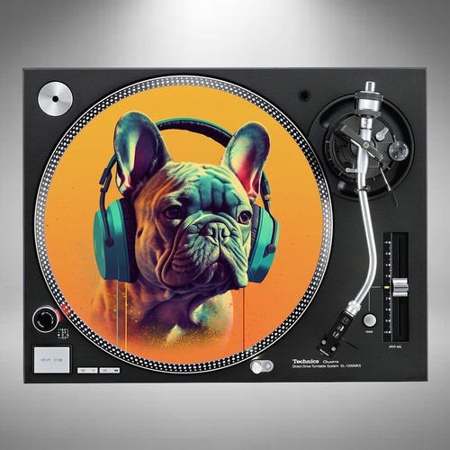 French bulldog slipmats - french,
