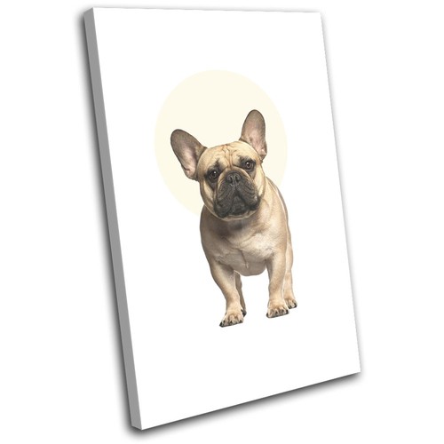 French bulldog modern abstract - modern,