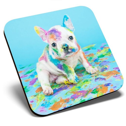 Square single coaster french - -,